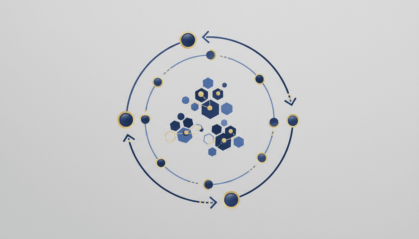 Diagrama visual explicando o funcionamento do consórcio com etapas de contratação, lance e contemplação
